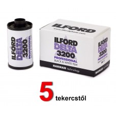 Ilford Delta 3200 135-36 fekete-fehér negatív film (5 tekercstől)